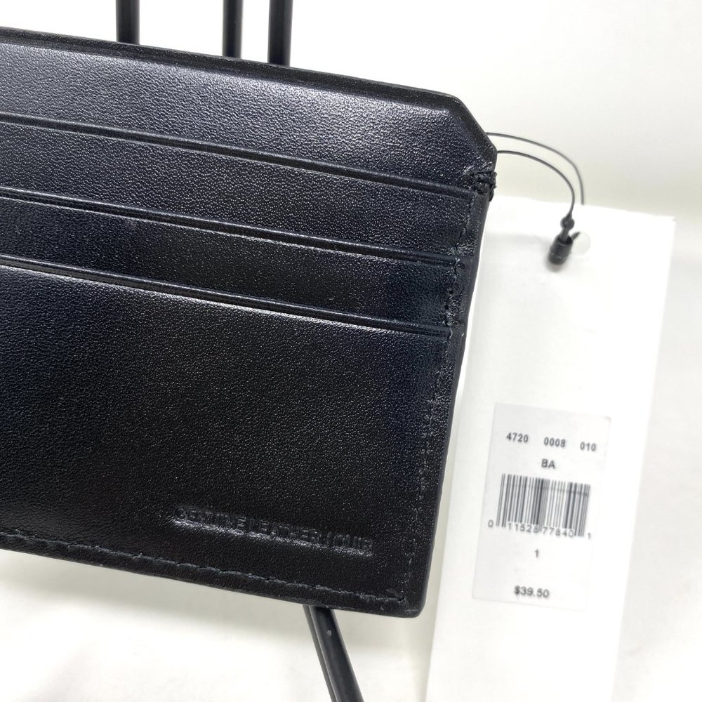 😳SALE😳 Calvin Klein Box Men’s Cardcase Smooth Calf Leather Black 4720 0008 010 - Picture 2 of 7